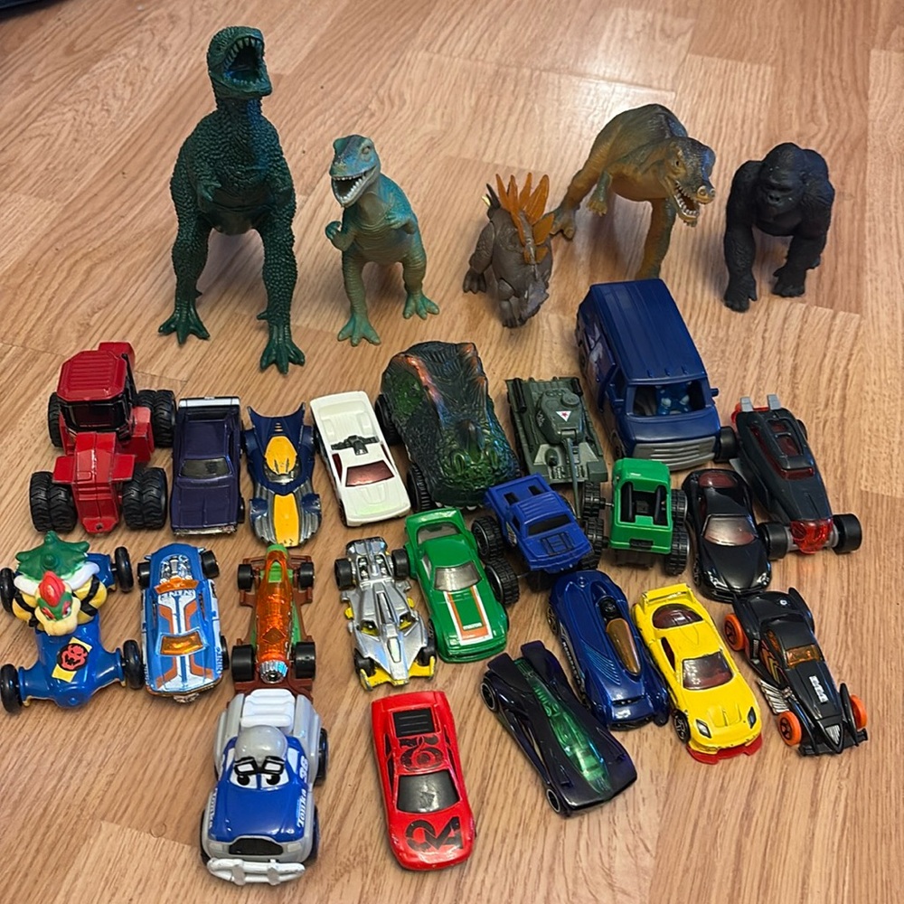 Cars and animals